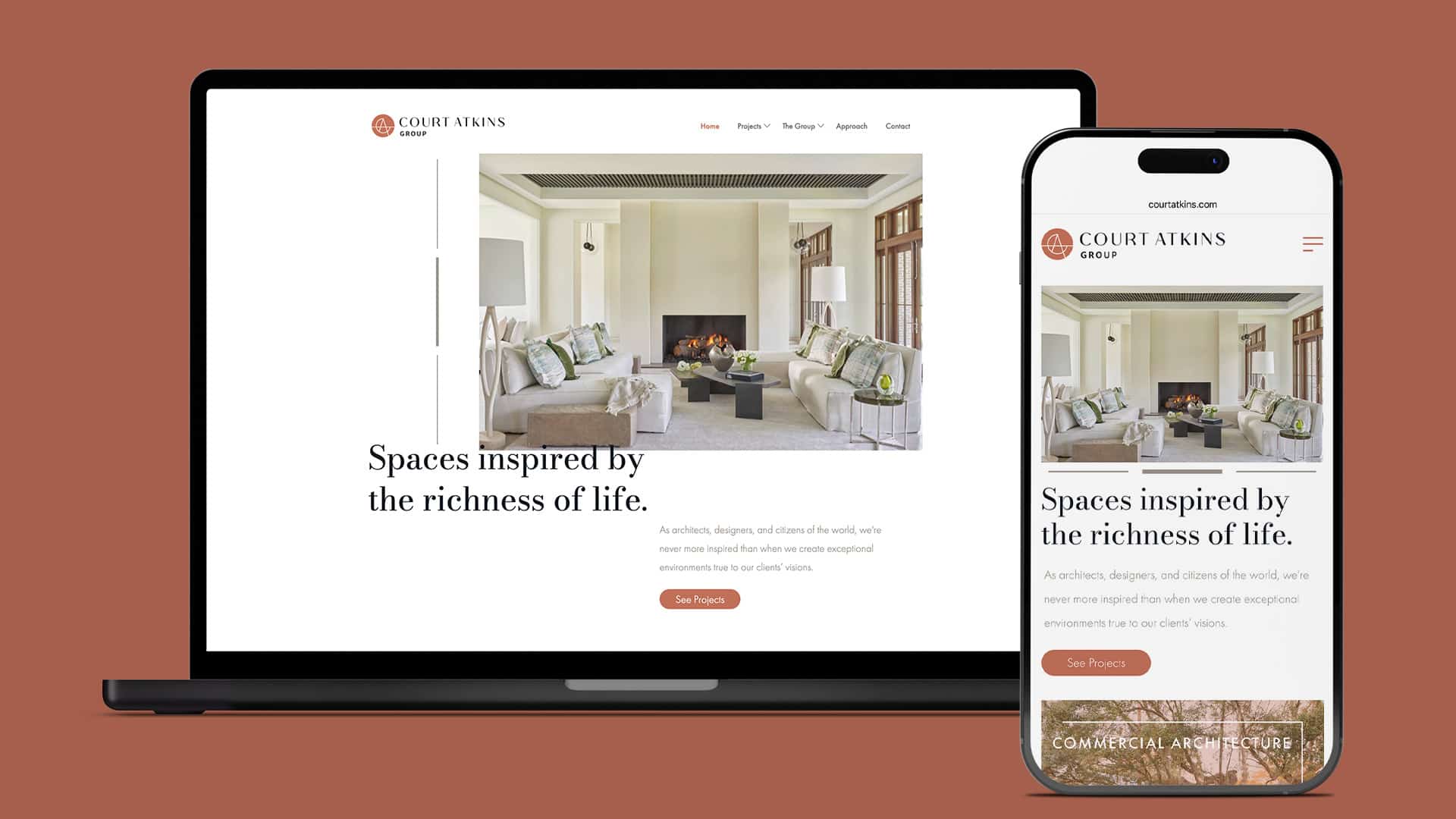 Court Atkins Group Responsive Website Design by FUEL